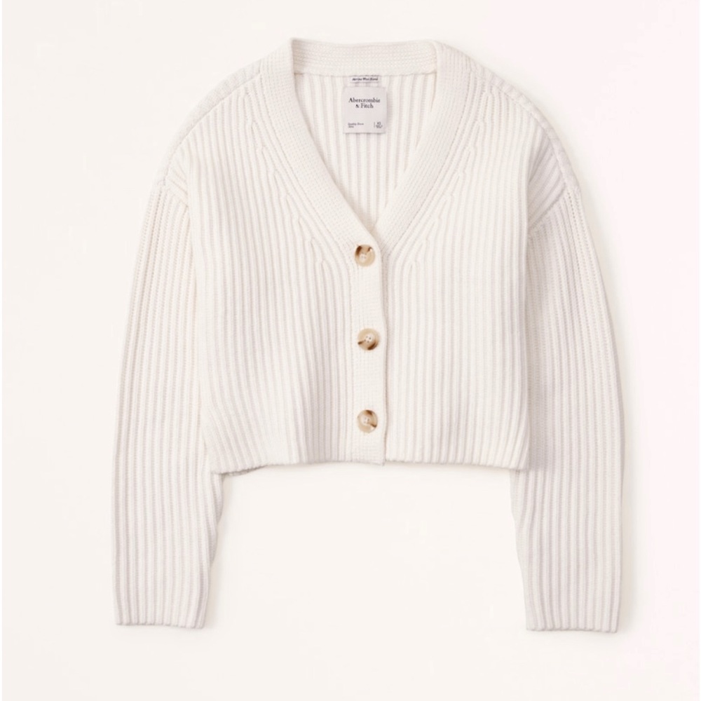 Abercrombie Herringbone Stitch Cardigan